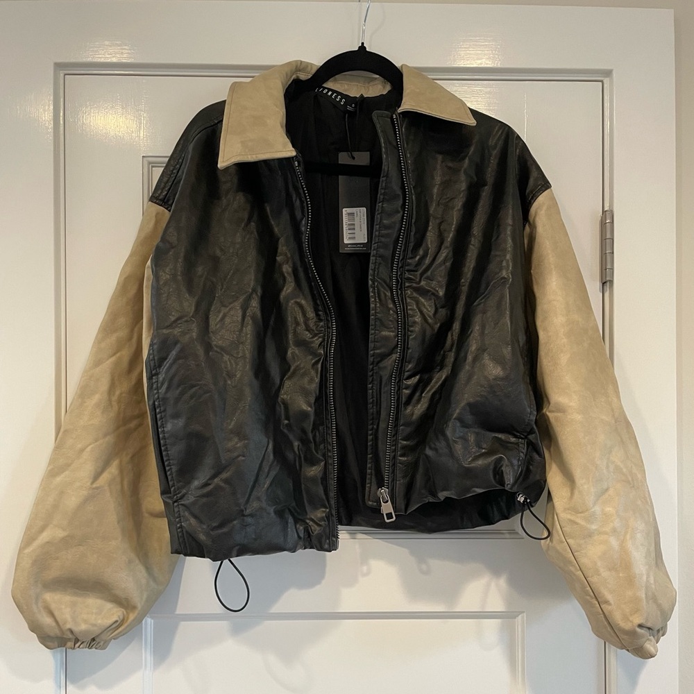 LIONESS Nirvana Bomber in Camel - Picture 4 of 5